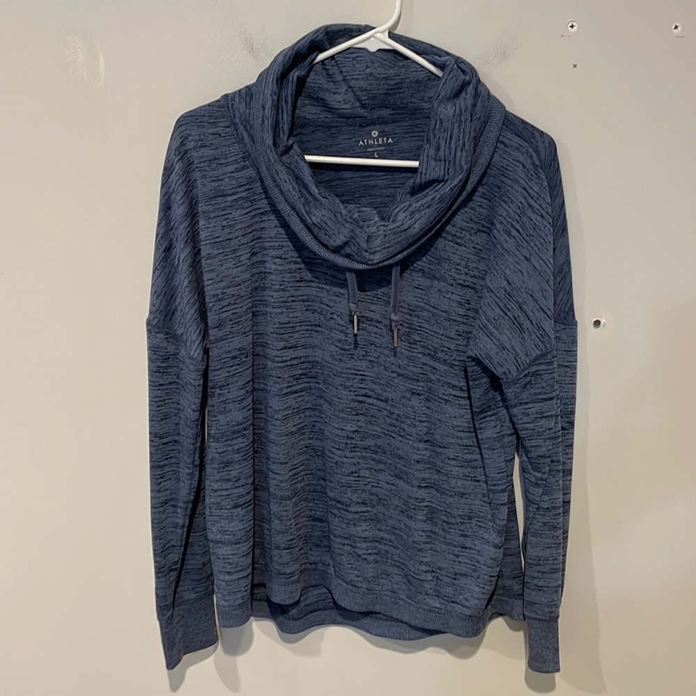 Athleta Cowl Neck Long Sleeve Sweater in Sz Large